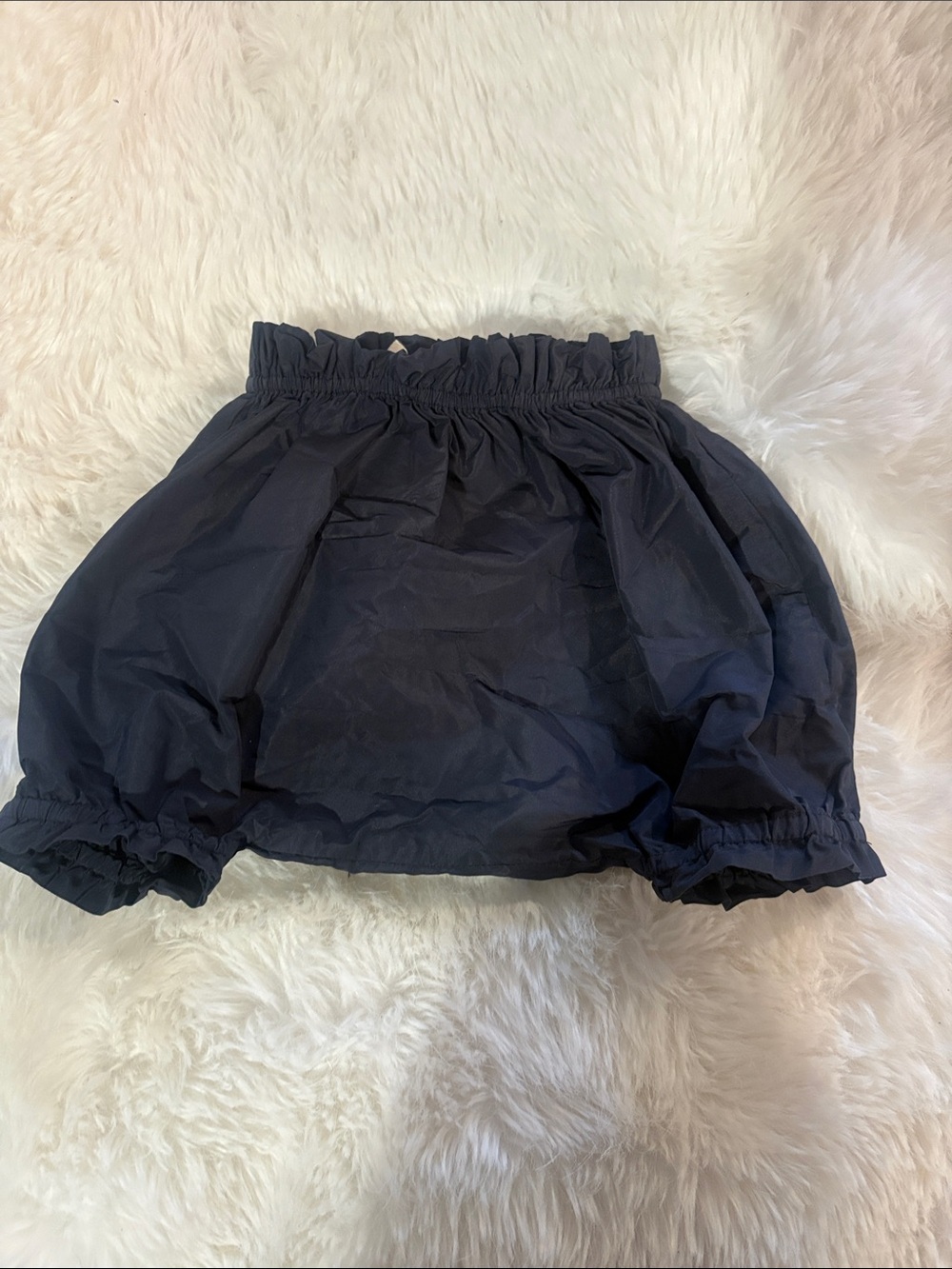 Black  Bubble bloomers